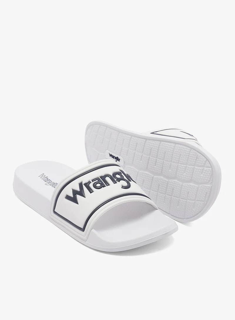 Wrangler BRIGHT WHITE Averell Low Slider for Men | Best Price UAE